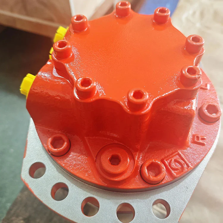 Replacement Of Poclain Ms02 Hydraulic Drive Motors