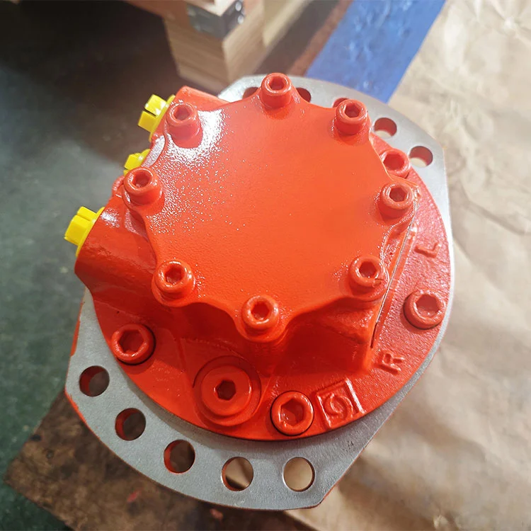 Replacement Of Poclain Ms02 Hydraulic Drive Motors